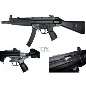 See Airsoft Rifle 1 Electric Classic Army MP5A2 Assault Rifle FPS-375 Wide Forearm, Lowered Full Stock Airsoft Gun
