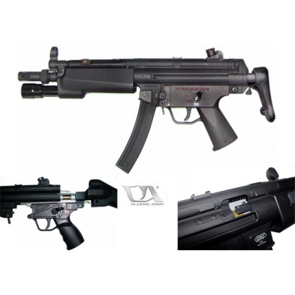 See Airsoft Rifle 1 Electric Classic Army MP5A5TL Assault Rifle FPS-375 Tactical Light, Airsoft Gun