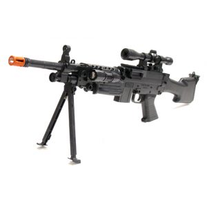 See Airsoft Rifle 1 Refurbished Spring Mini Saw Machine Gun FPS-200 Airsoft Gun