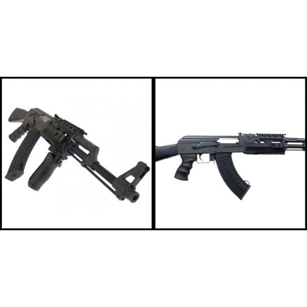 See Airsoft Rifle 2 Electric CM042A AK47 Assault Rifle FPS-420 Full Metal, Fore Grip, RIS Airsoft Gun