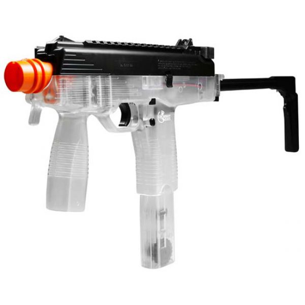 See Airsoft Rifle 1 Electric Combat Zone Mag-9 Licensed FPS-200 Clear Airsoft Machine Gun
