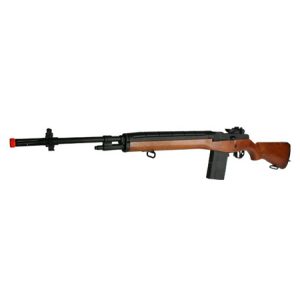 See Airsoft Rifle 1 Electric CYMA CM032 M14 Sniper Rifle Wood FPS-300 Airsoft Gun