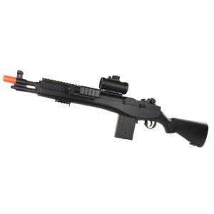 See Airsoft Rifle 1 Electric DE Airsoft M14 RIS Combo Pack FPS-350 Airsoft Rifle