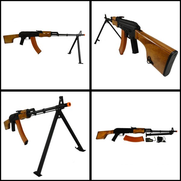See Airsoft Rifle 2 Electric Echo1 AK-47 Red Star RPK Rifle FPS-410 Airsoft Gun