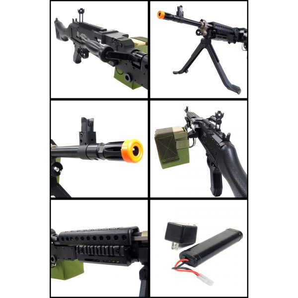See Airsoft Rifle 2 Electric Echo1 Ohio Ordnance Works M240B Rifle FPS-550 Airsoft Gun