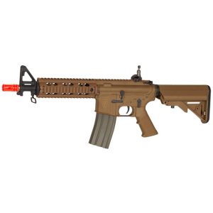 See Airsoft Rifle 1 Electric Elite Force M4 CQB FPS-345 Tan Airsoft Rifle