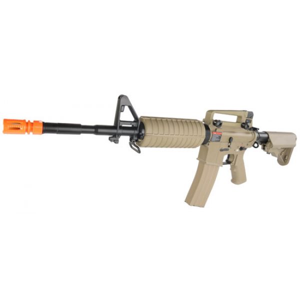 See Airsoft Rifle 1 Electric G&G Combat Machine GC16 Carbine Crane Stock FPS-530 Airsoft Rifle Desert Tan