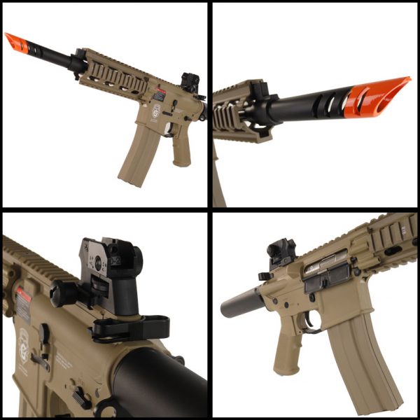 See Airsoft Rifle 2 Electric G&G CQW WASP DST FPS-350 Blowback Airsoft Rifle