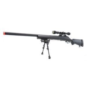 See Airsoft Rifle 1 Refurbished Spring UK Arms M28AB Bolt Action Sniper Rifle FPS-575 Airsoft Gun