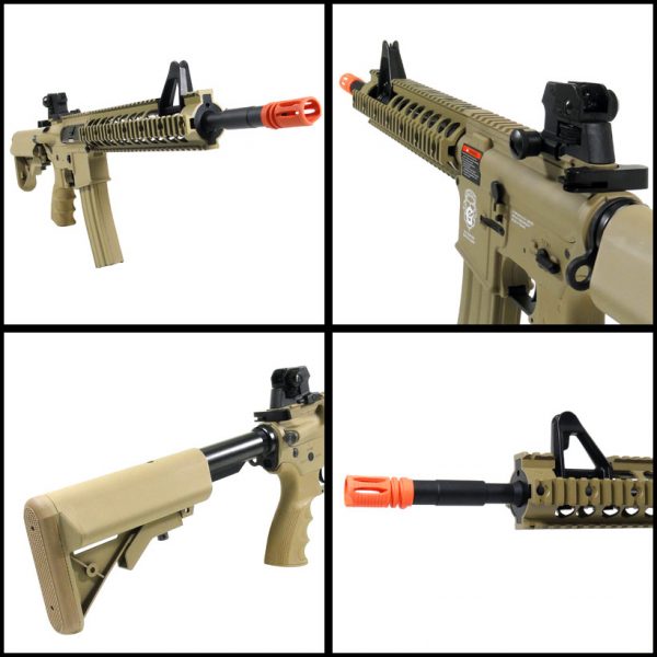 See Airsoft Rifle 2 Electric G&G GR15 M4 Raider Rifle FPS-450 Blowback Airsoft Gun