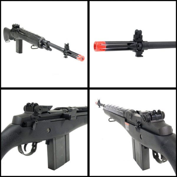 See Airsoft Rifle 2 Electric G&G M14 Sniper Rifle Black FPS-415 Airsoft Gun