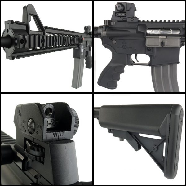 See Airsoft Rifle 2 Electric G&G Raider XL FPS-450 Blowback Airsoft Rifle Combo