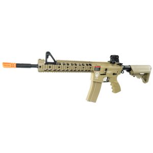 See Airsoft Rifle 1 Electric G&G Raider XL FPS-450 Blowback Airsoft Rifle Combo Desert Tan