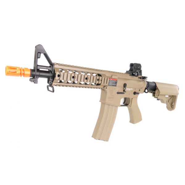 See Airsoft Rifle 1 Electric G&G Top Tech Advanced TR15 Raider FPS-400 Blowback Airsoft Rifle Desert Tan