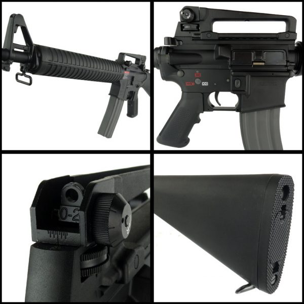 See Airsoft Rifle 2 Electric G&G Top Tech Advanced TR16 A3 FPS-400 Blowback Airsoft Rifle