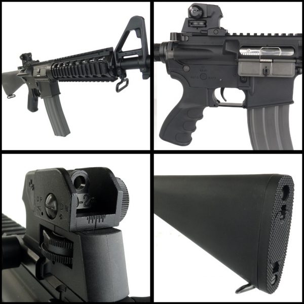 See Airsoft Rifle 2 Electric G&G Top Tech Advanced TR16 R4 FPS-400 Blowback Airsoft Rifle