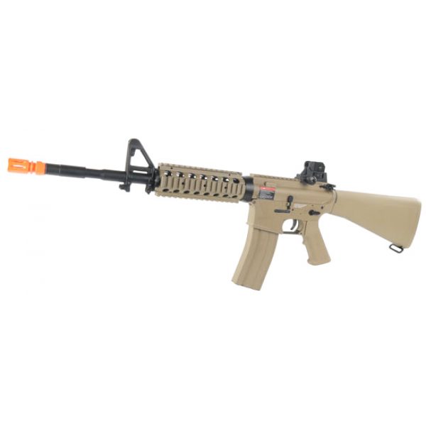 See Airsoft Rifle 1 Electric G&G Top Tech Advanced TR16 R4 FPS-400 Blowback Airsoft Rifle Desert Tan