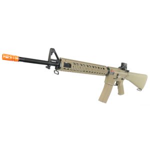 See Airsoft Rifle 1 Electric G&G Top Tech Advanced TR16 R5 FPS-400 Blowback Airsoft Rifle Desert Tan
