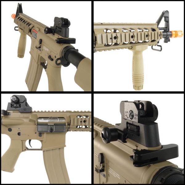 See Airsoft Rifle 2 Electric G&G Top Tech TR15 Raider DST FPS-400 Blowback Airsoft Rifle