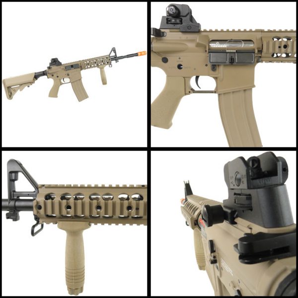 See Airsoft Rifle 2 Electric G&G Top Tech TR15 Raider L DST FPS-400 Blowback Airsoft Rifle