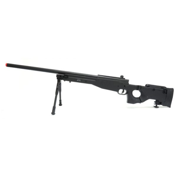 See Airsoft Rifle 1 Refurbished Spring WELL MB08B L96 Bolt Action Sniper Rifle Black FPS-550 Airsoft Gun