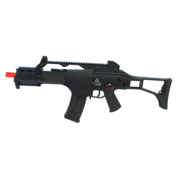 See Airsoft Rifle 1 Electric H&K G36C Submachine Gun FPS-390 Collapsible Stock Airsoft Gun
