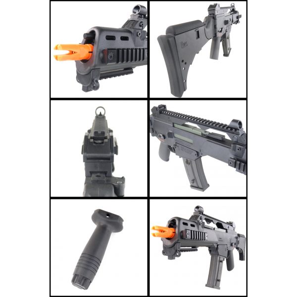 See Airsoft Rifle 2 Electric H&K G36CV Licensed Black Rifle FPS-400 Airsoft Gun