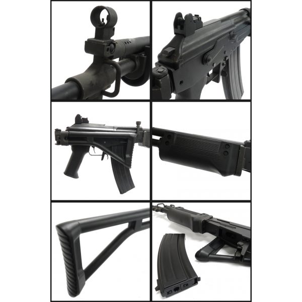 See Airsoft Rifle 2 Electric ICS GALIL-AR Rifle FPS-475 Folding Stock, Bipod, Double Magazines Airsoft Gun