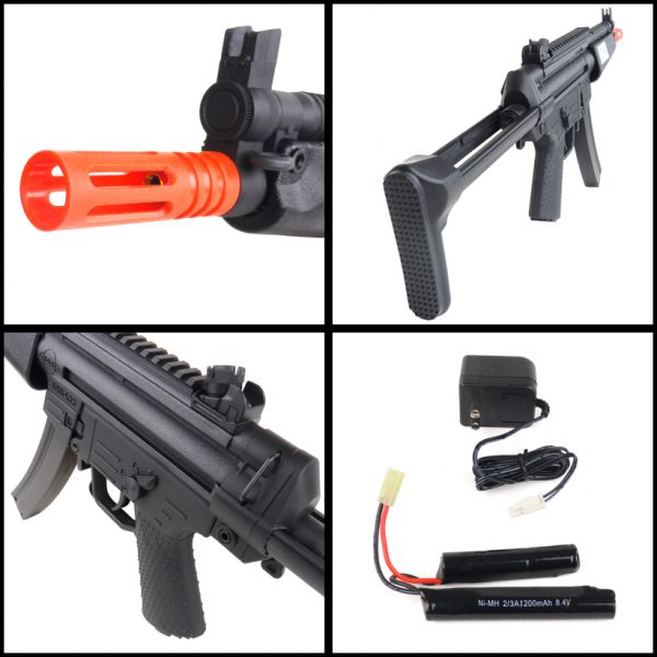 See Airsoft Rifle 2 Electric ICS GSG-522 Licensed FPS-445 Airsoft Rifle