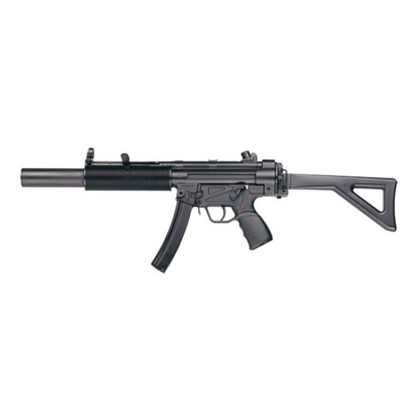 See Airsoft Rifle 1 Electric ICS MP515 SMG FPS-340 Folding Stock, Mock Silencer Airsoft Gun