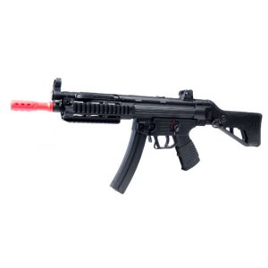 See Airsoft Rifle 1 Electric ICS MX519 MS1 Rifle FPS-450 Full Metal, Side Folding Stock Airsoft Gun