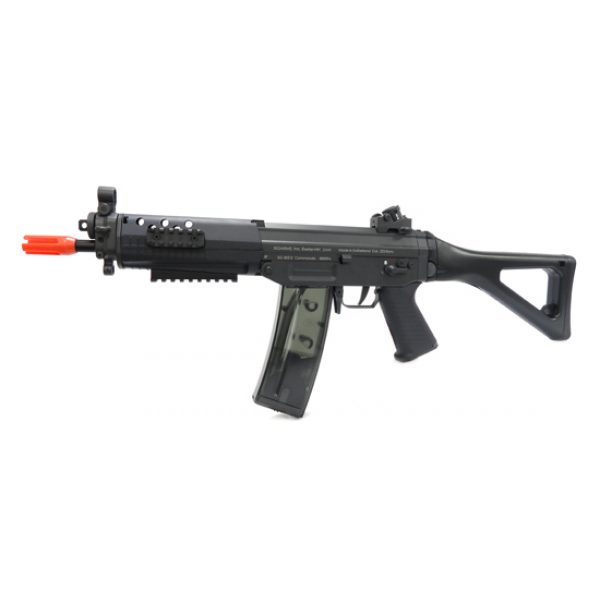 See Airsoft Rifle 1 Electric ICS SG-552 Commando Rifle FPS-455 Full Metal, Folding Stock, RIS Airsoft Gun