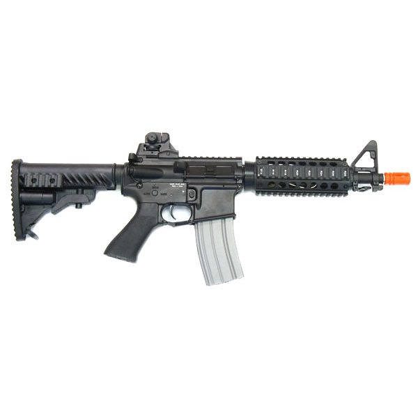 See Airsoft Rifle 1 Electric Javelin Airsoft Works M4A1 Carbine EBB Rifle FPS-460 Electric Blowback, Full Metal, Collapsible Stock Airsoft Gun