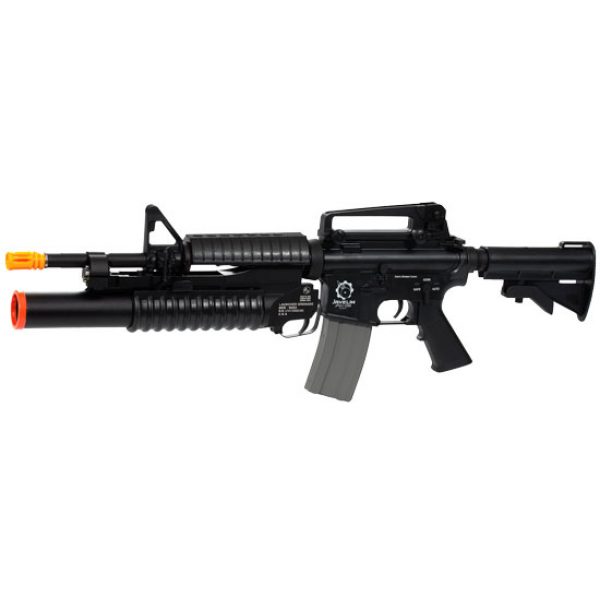 See Airsoft Rifle 1 Electric Javelin M4 with Grenade Launcher FPS-475 Blowback Airsoft Rifle Combo Pack