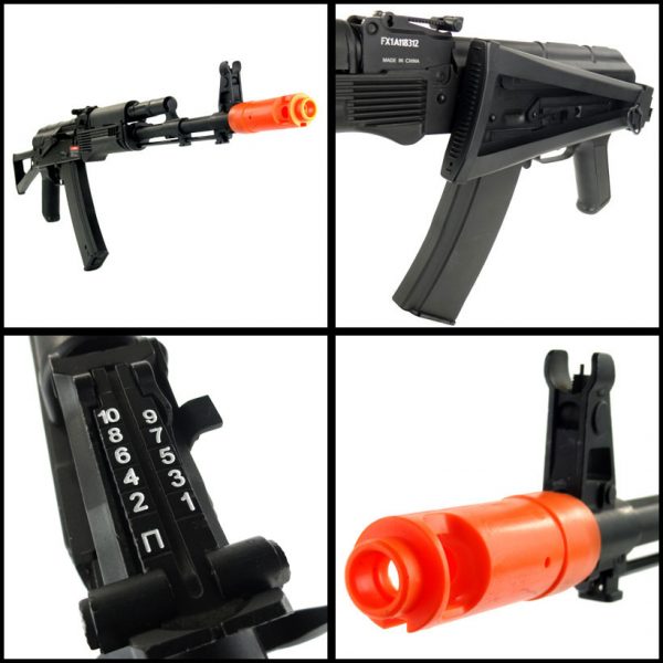 See Airsoft Rifle 2 Electric JG 1020 AK-74S FPS-440 Full Metal Blowback Airsoft Rifle