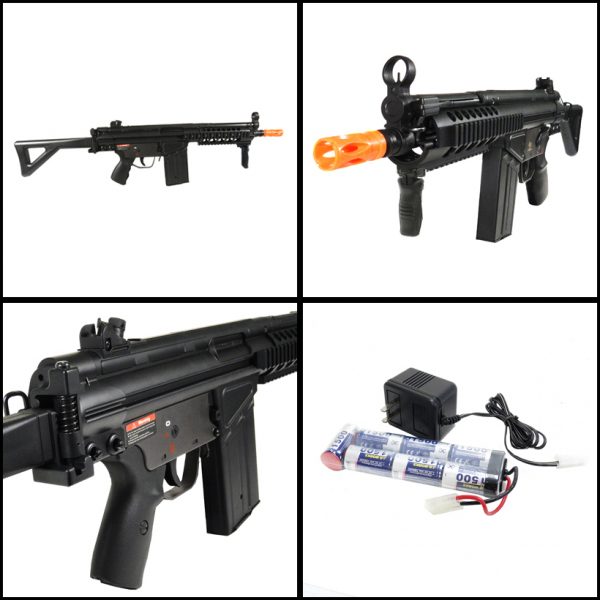 See Airsoft Rifle 2 Electric Jing Gong 105 MC51 RAS Rifle FPS-440 Airsoft Gun