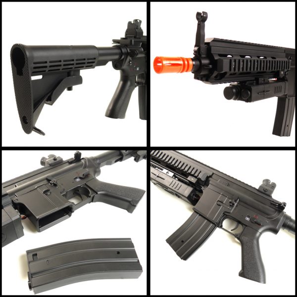 See Airsoft Rifle 2 Electric Jing Gong 416 Advanced RIS Carbine FPS-350 Airsoft Gun