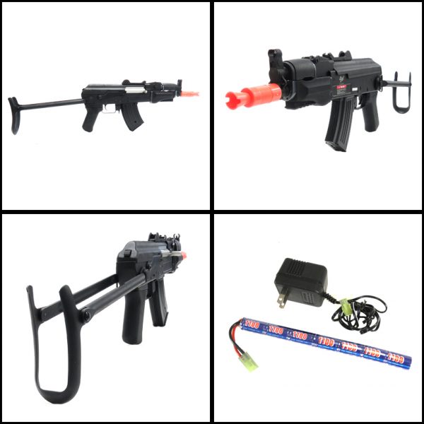See Airsoft Rifle 2 Electric Jing Gong AK-47 Beta-F Rifle FPS-510 Airsoft Gun