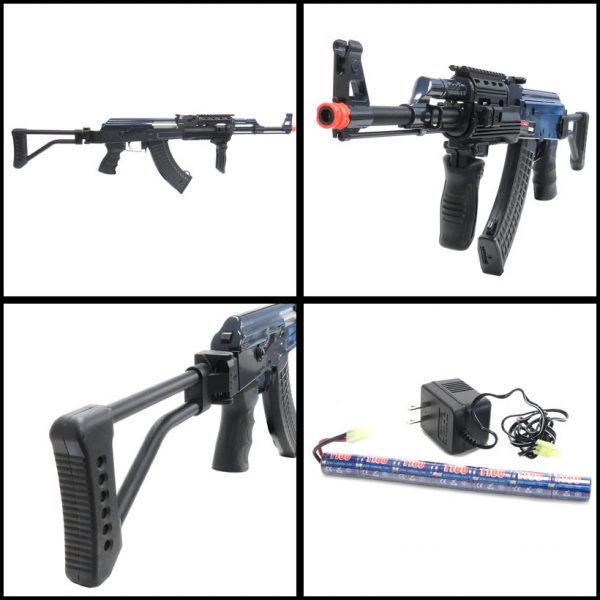 See Airsoft Rifle 2 Electric Jing Gong AK-47 TSF Tactical Rifle FPS-450 Airsoft Gun