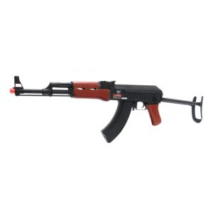 See Airsoft Rifle 1 Electric Jing Gong AK-47S-BT Real Wood Rifle FPS-515 Airsoft Gun