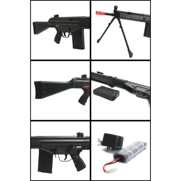 See Airsoft Rifle 2 Electric Jing Gong G3 SG-1 Sniper Rifle FPS-390 Airsoft Gun