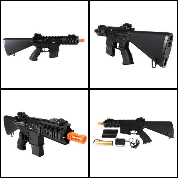 See Airsoft Rifle 2 Electric Jing Gong M4 CQB Stubby Killer FPS-500 Airsoft Gun
