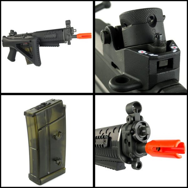 See Airsoft Rifle 2 Electric Jing Gong Sig 552 FPS-350 Airsoft Gun