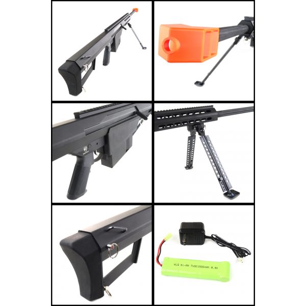 See Airsoft Rifle 2 Electric Jing Gong Snow Wolf M99 Sniper Rifle FPS-520 Airsoft Gun