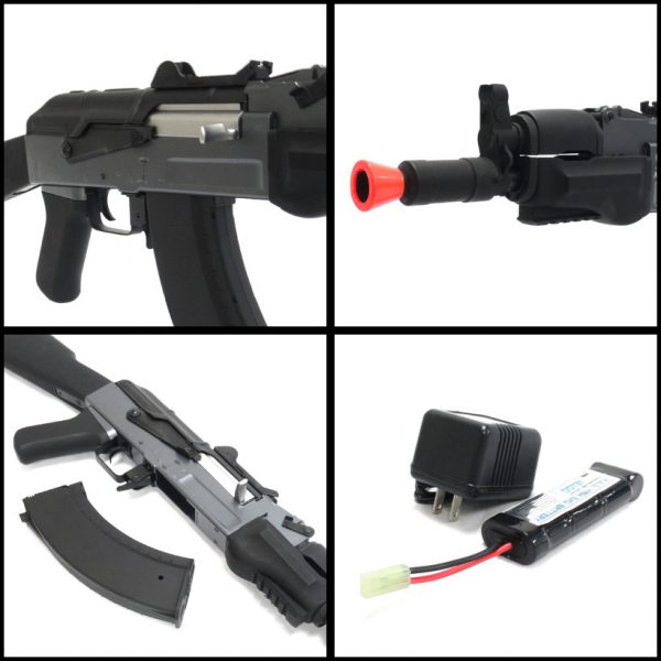See Airsoft Rifle 2 Electric Kalashnikov Spestnaz AK-47 Rifle FPS-485 Full Metal Airsoft Gun