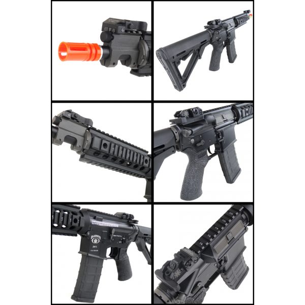 See Airsoft Rifle 2 Electric King Arms Blackwater BW15 Licensed CQB FPS-420 Airsoft Rifle