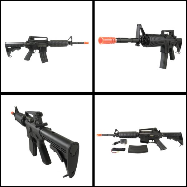 See Airsoft Rifle 2 Electric King Arms Colt M4A1 Rifle FPS-465 Airsoft Gun