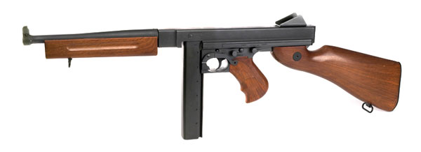 See Airsoft Rifle 1 Electric King Arms M1A1 Thompson Rifle FPS-515 Full Metal Airsoft Gun