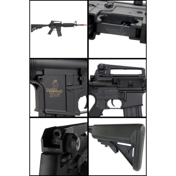 See Airsoft Rifle 2 Electric Lancer Tactical LT-03B M4 A1 Carbine FPS-400 Airsoft Rifle