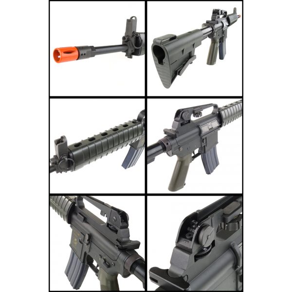 See Airsoft Rifle 2 Electric LYT M16 T-65K3-2 Full Metal Rifle FPS-420 Airsoft Gun
